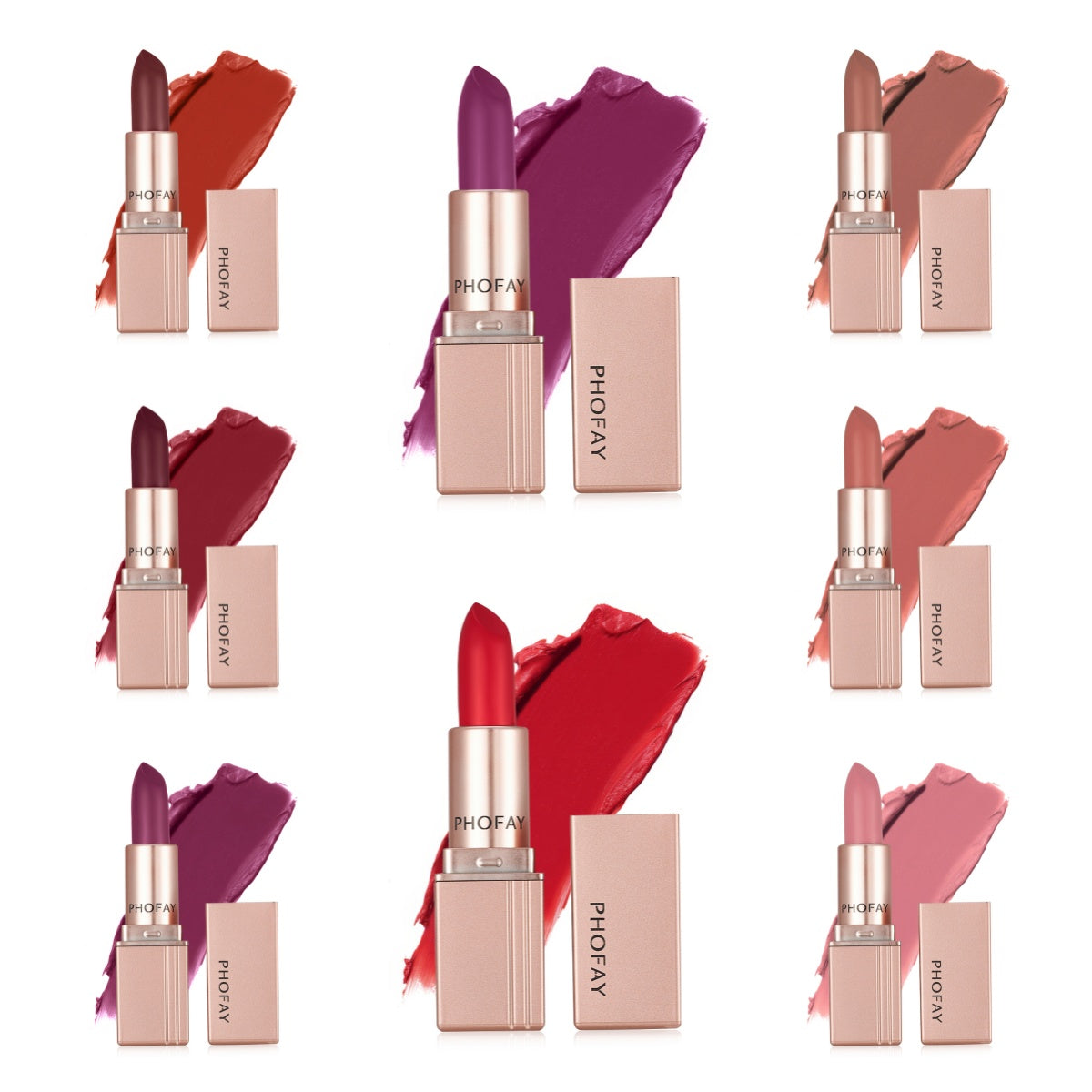 Matte Lipstick - Long-Lasting Waterproof Formula
