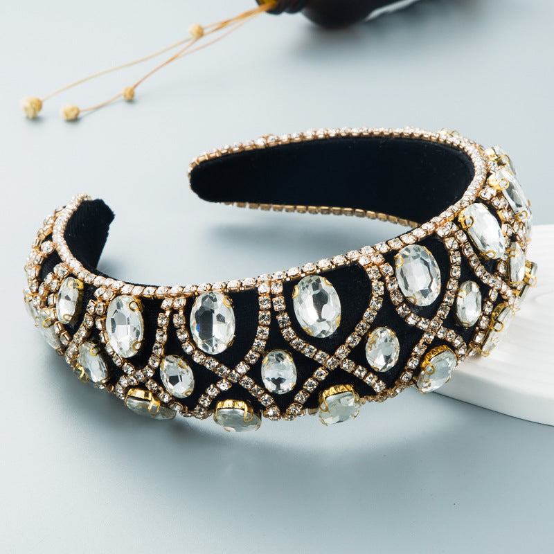 Sponge Velvet Headband - Fashion Hair Accessory