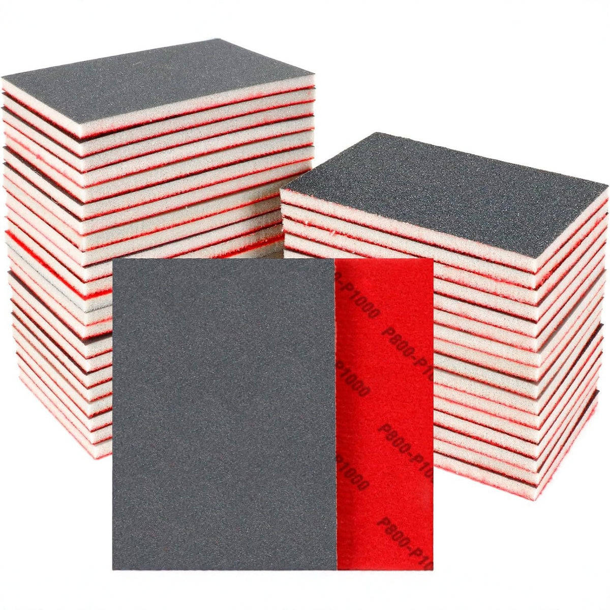 Sandpaper and Sponge Combo Pack - Multi-Size Home & Garden Abrasive Set