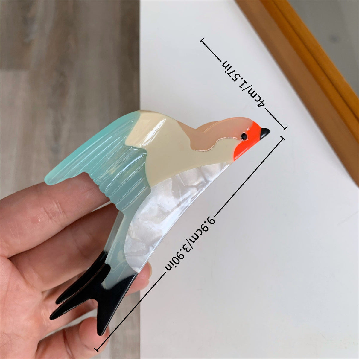 Swallow Design Hair Grip - Multiple Colors