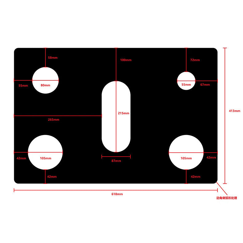 High Temperature Resistant Gas Stove Cleaning Mat - Kitchen Protection Pad