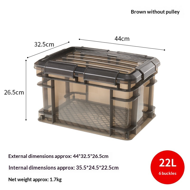 Airtight Waterproof Food Storage Container - Household Organization Bin