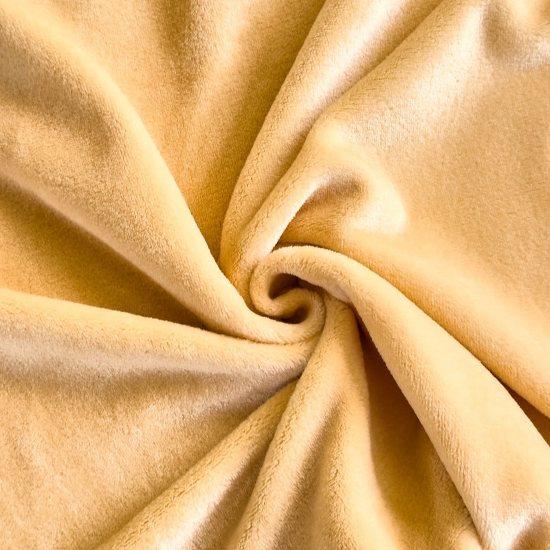 Thickened Coral Fleece Blanket Solid Color Vegan-Friendly Home Bedding