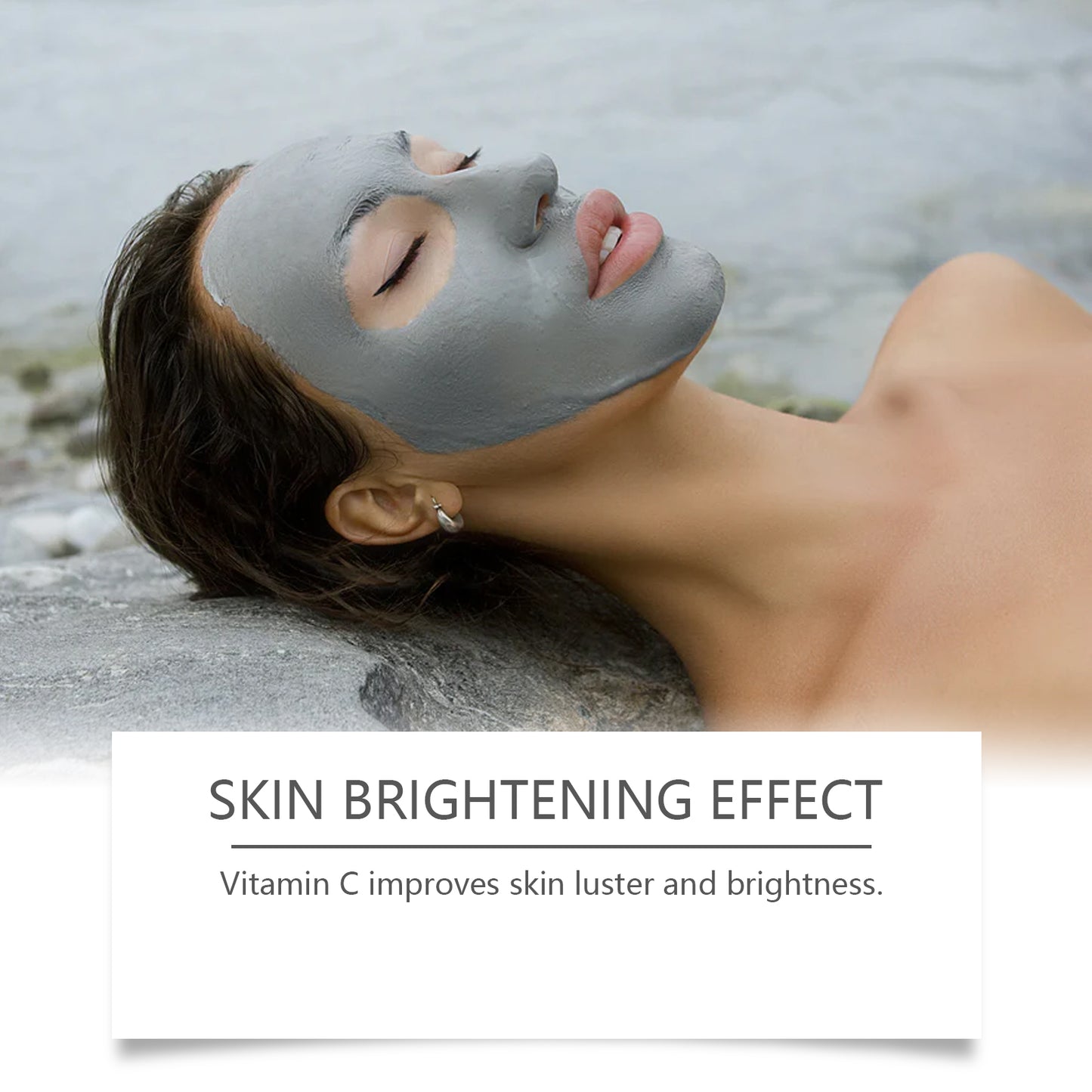 Dead Sea Mud Facial Cleansing Mask with Aloe & Seaweed Extract - 134g