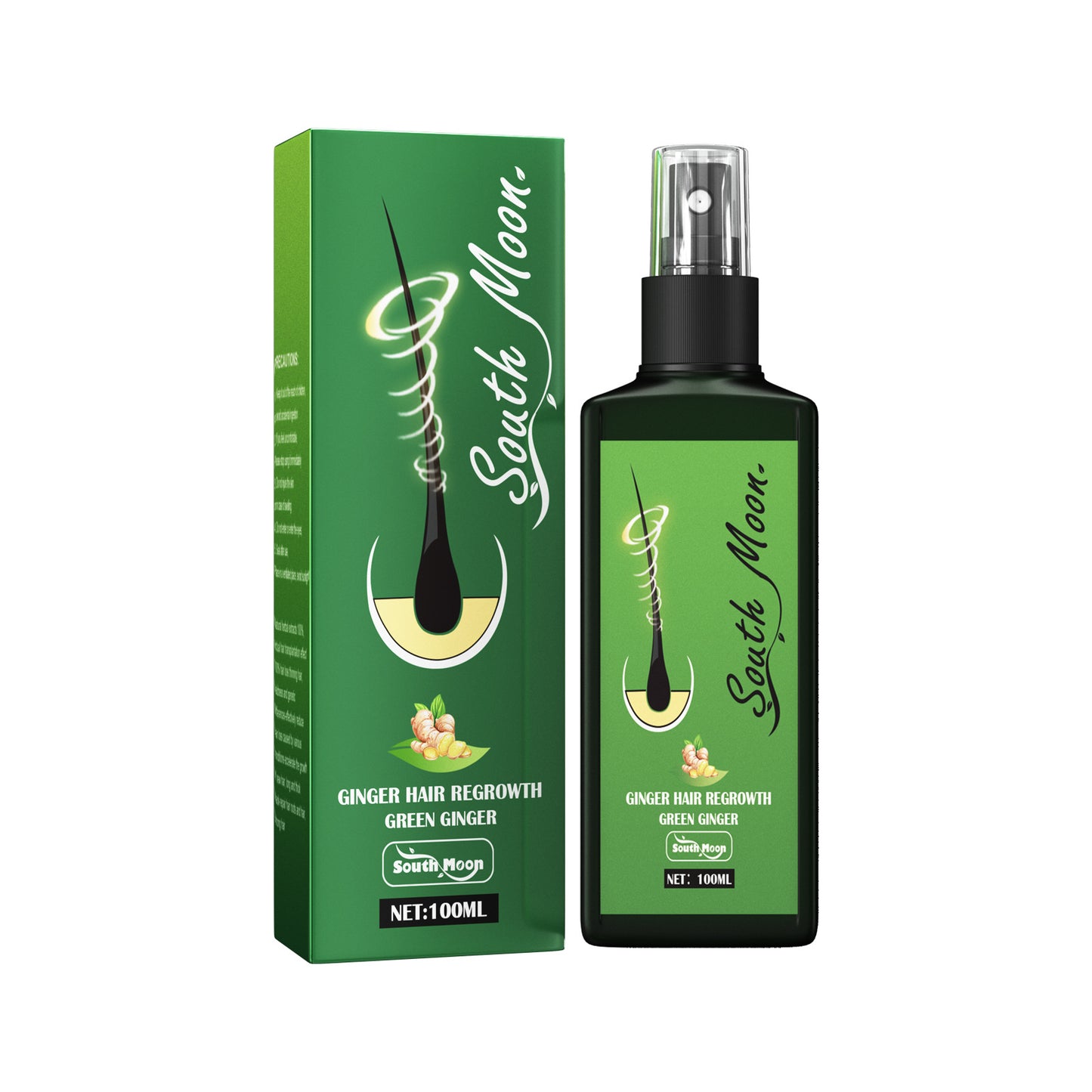 Hair Densifying Ginger Spray - Nourishing Scalp & Root Growth Treatment