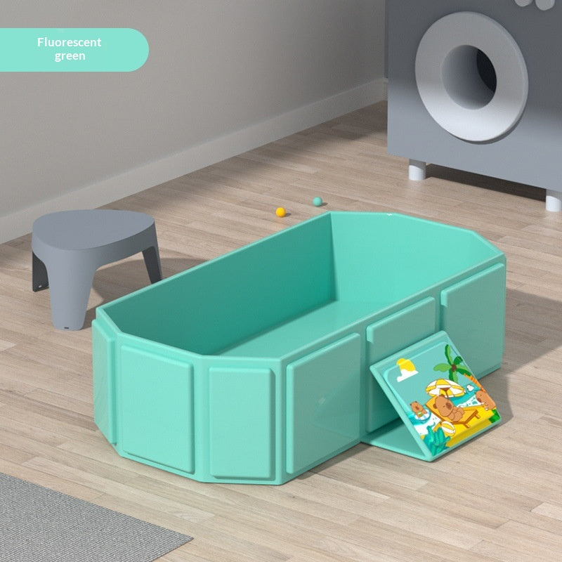 Foldable Baby Bathtub & Seat - Indoor Recliner for Infants & Toddlers