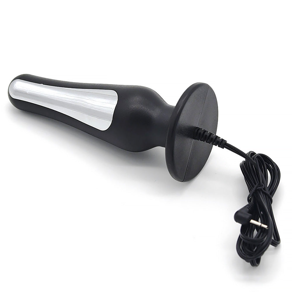Medium-Sized Electroshock Accessory for Adult Wellness Black Plastic