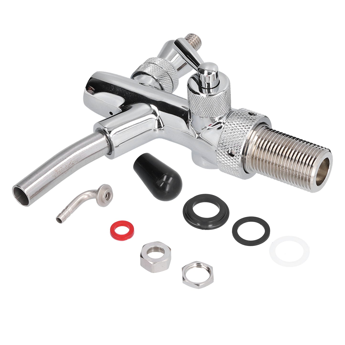 Adjustable Stainless Steel Beer Tap Faucet - G5/8 Thread
