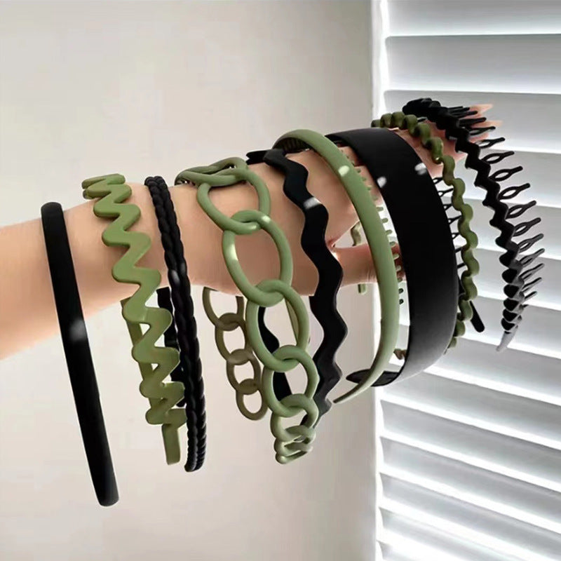Women’s Non-Slip Tooth Headband Hair Accessory - Multiple Colors Set