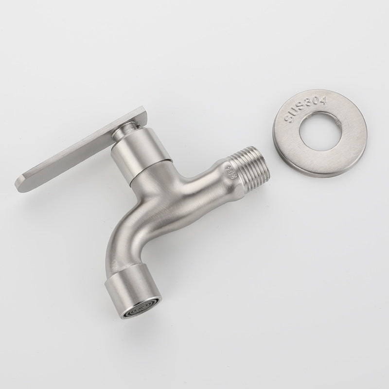 Stainless Steel Washing Machine Faucet Antifreeze Explosion-Proof Faucet