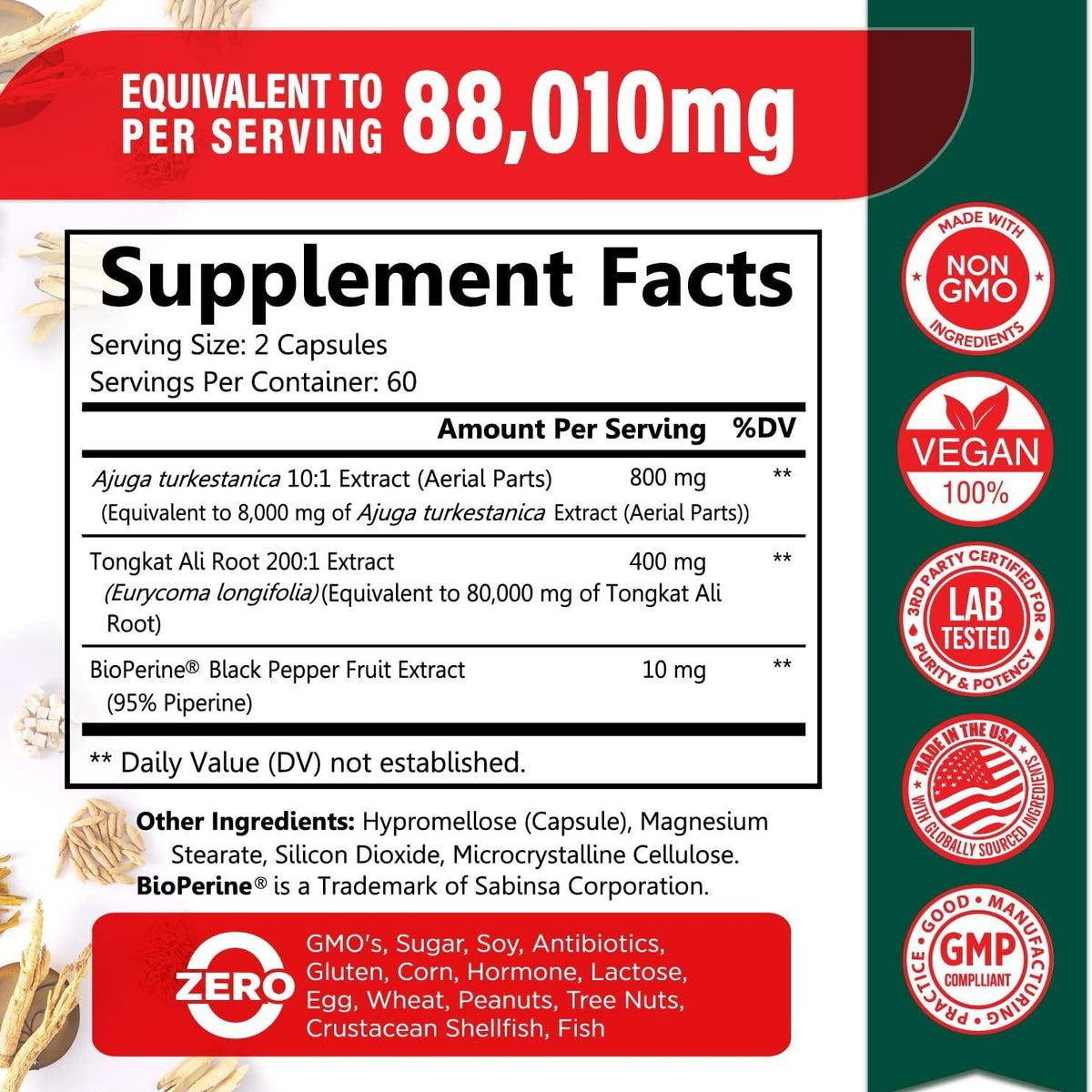 Dongge Ali Capsule Supplement - 60 Capsules