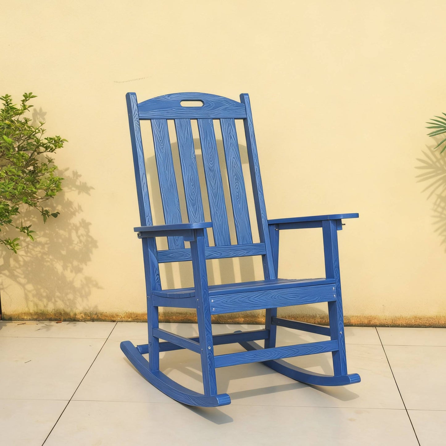 All-Season Rocking Chair For Patio Leisure & Outdoor Lounge Area