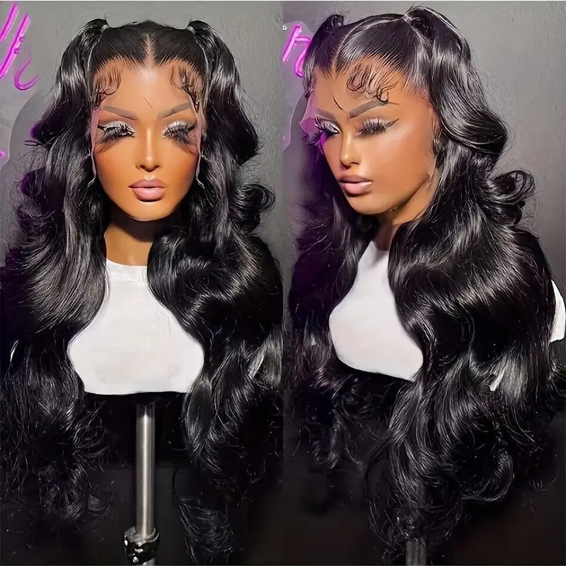 Long Curly Wigs for Women - Wavy Lace Front Hair Extensions, Multiple Colors & Lengths