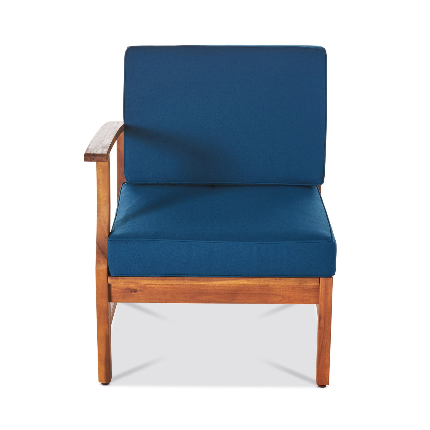 Perla 5-Piece Outdoor Sofa Set - Blue Acacia Wood