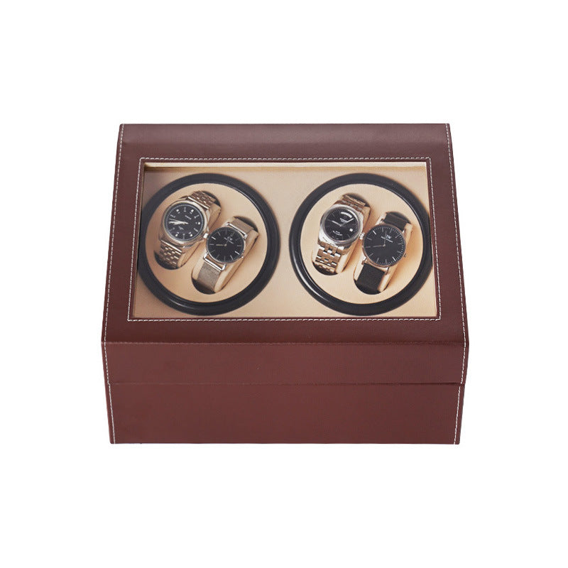 Electric Watch Winder Box Storage Cabinet for Automatic Watches