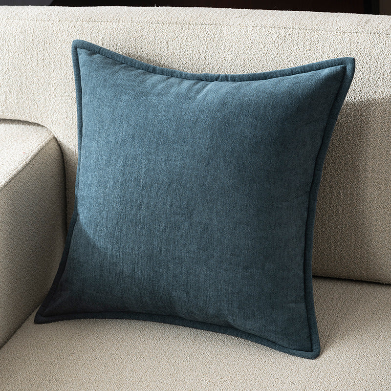 High-End Chenille Throw Pillow Cover and Cushion for Living Room Sofa