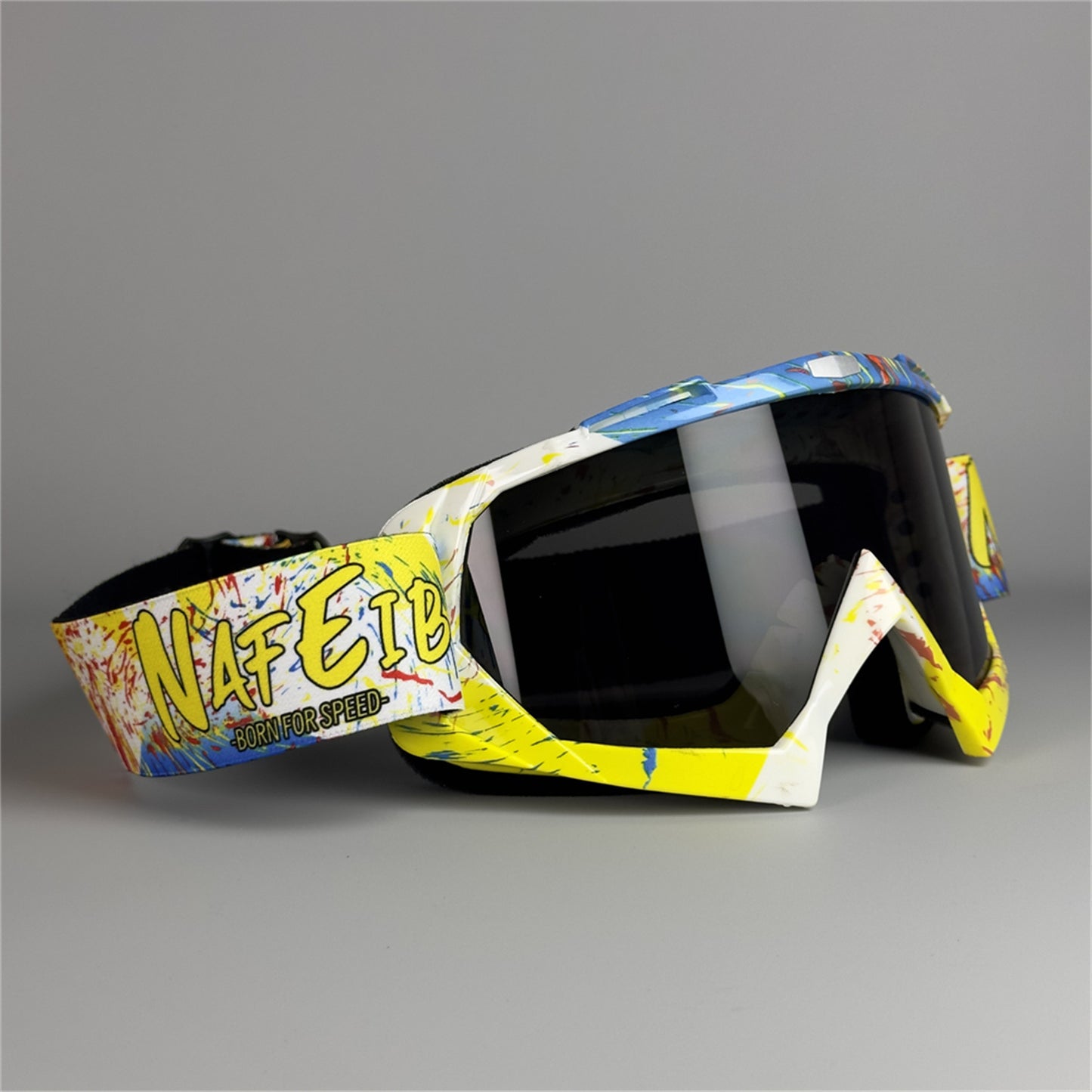Off-Road Motorcycle Goggles - Full Rim TPU Frame