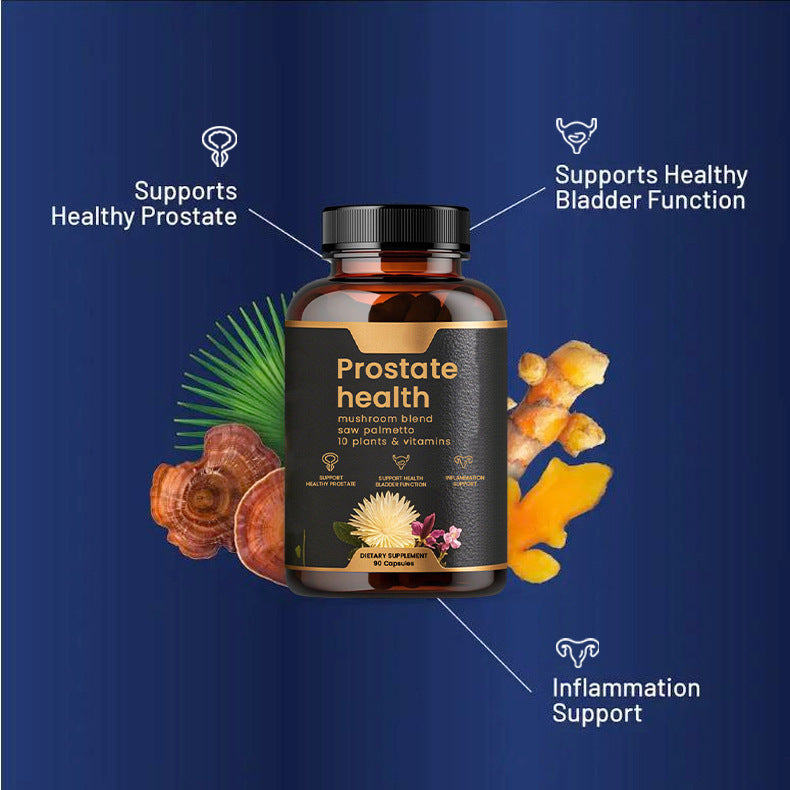 Saw Palmetto Capsules for Prostate Health - 90 Vegetarian Dietary Supplement