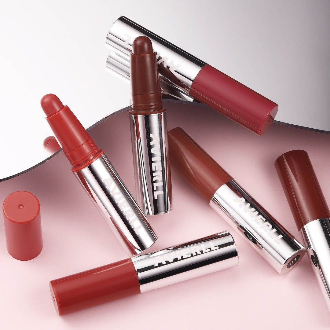 Long-Lasting Waterproof Matte Lipstick - Moisturizing Lip Color Set