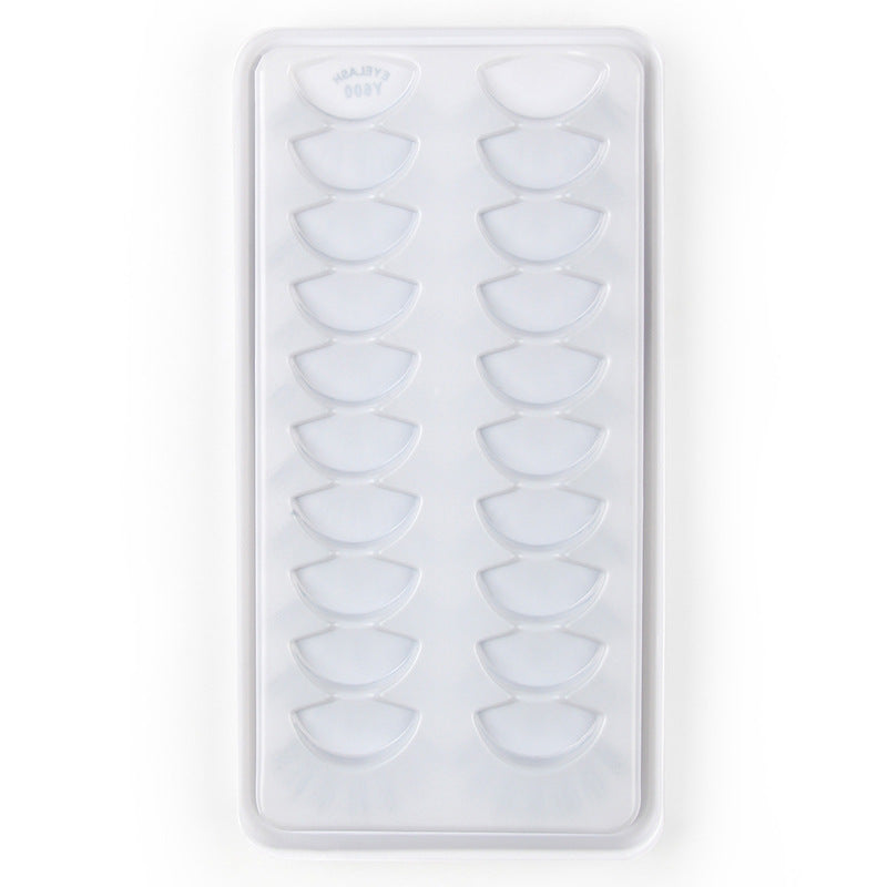 3D Imitation Mink False Eyelashes Natural Length - Pack of 10 Pairs