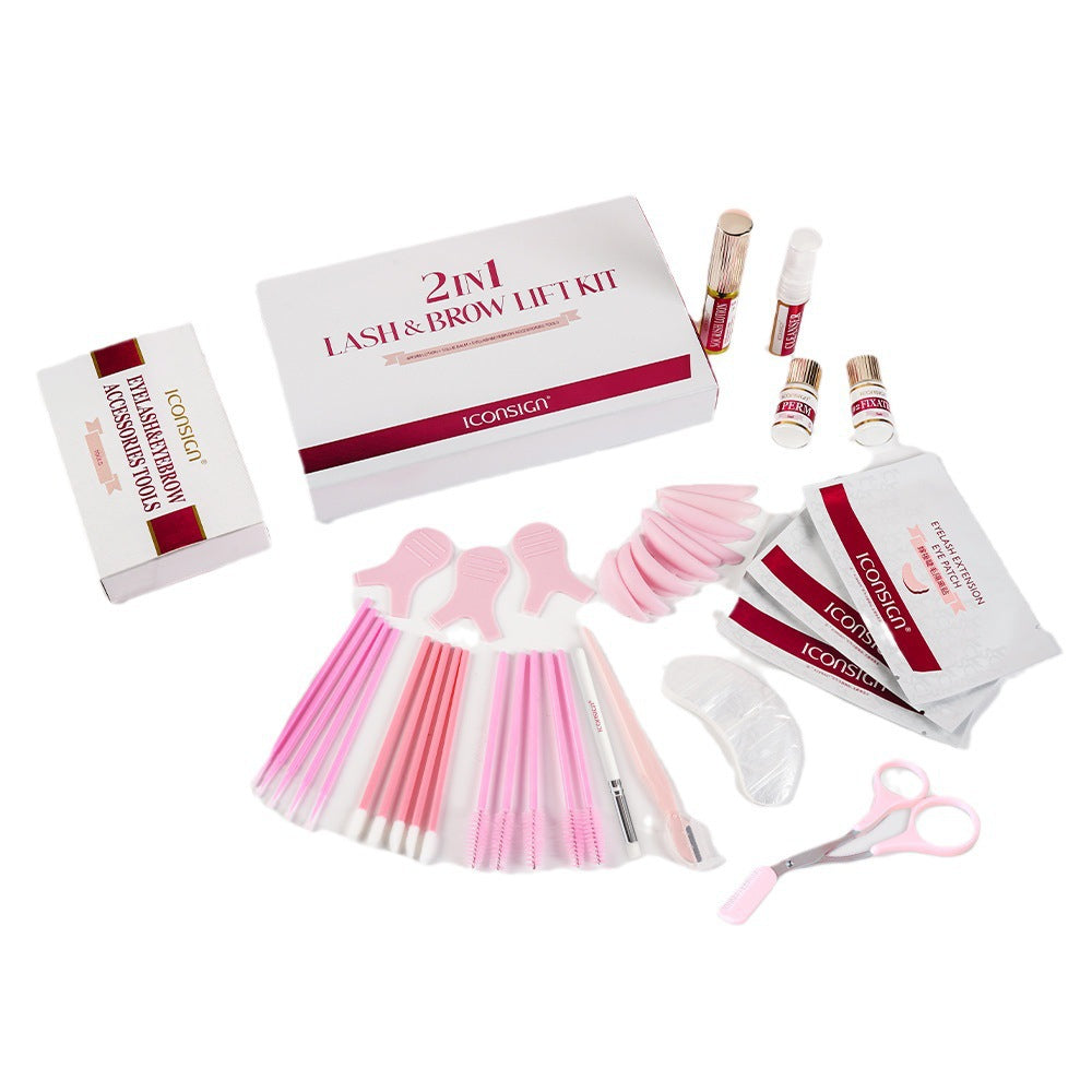 Eyelash Perm Kit Cross-border Eyebrow Perm Box Cold Wave Curly Suit