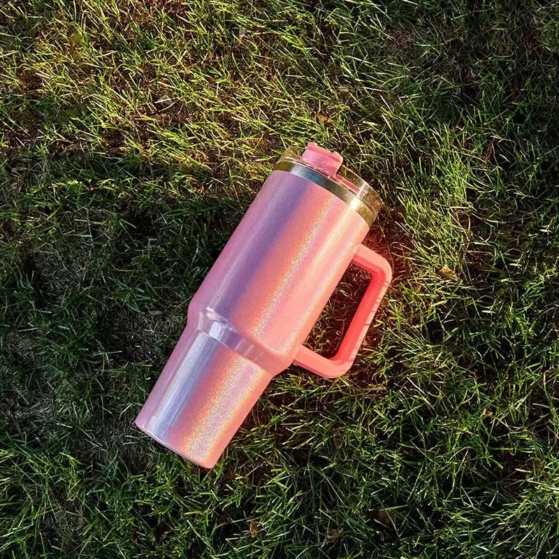 Large Capacity Double-Layer Stainless Steel Insulated Cup