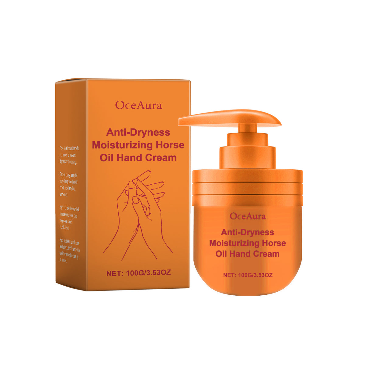 Mild Moisturizing And Nourishing Dry Hand Skin Hydrating Daily Apply
