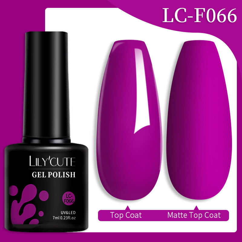 Colored Glitter Nail Glue Set for Nail Art - Waterproof & Non-Flushing