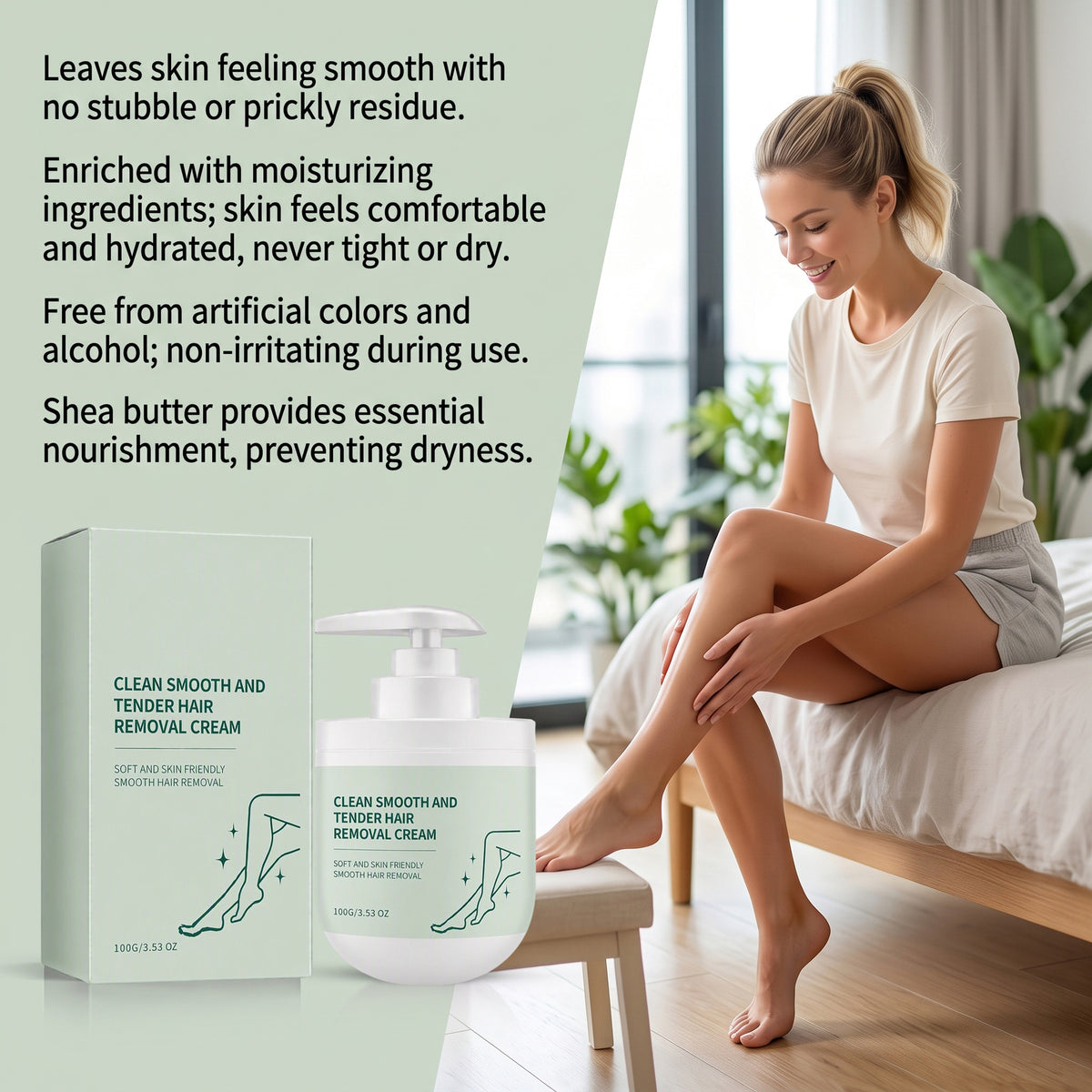 Gentle Moisturizing Depilatory Cream - 100g