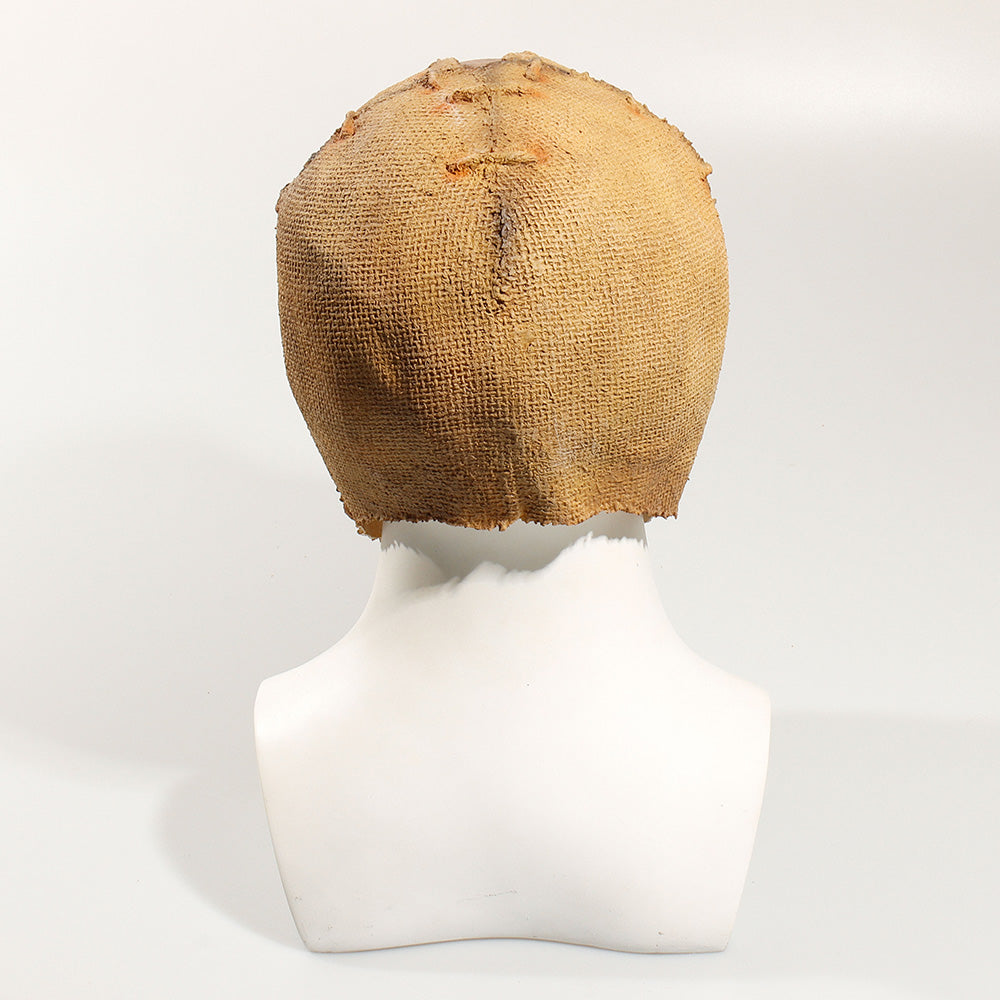 Halloween Latex Horror Mask with Bleeding Sack Design - Party Costume Headgear