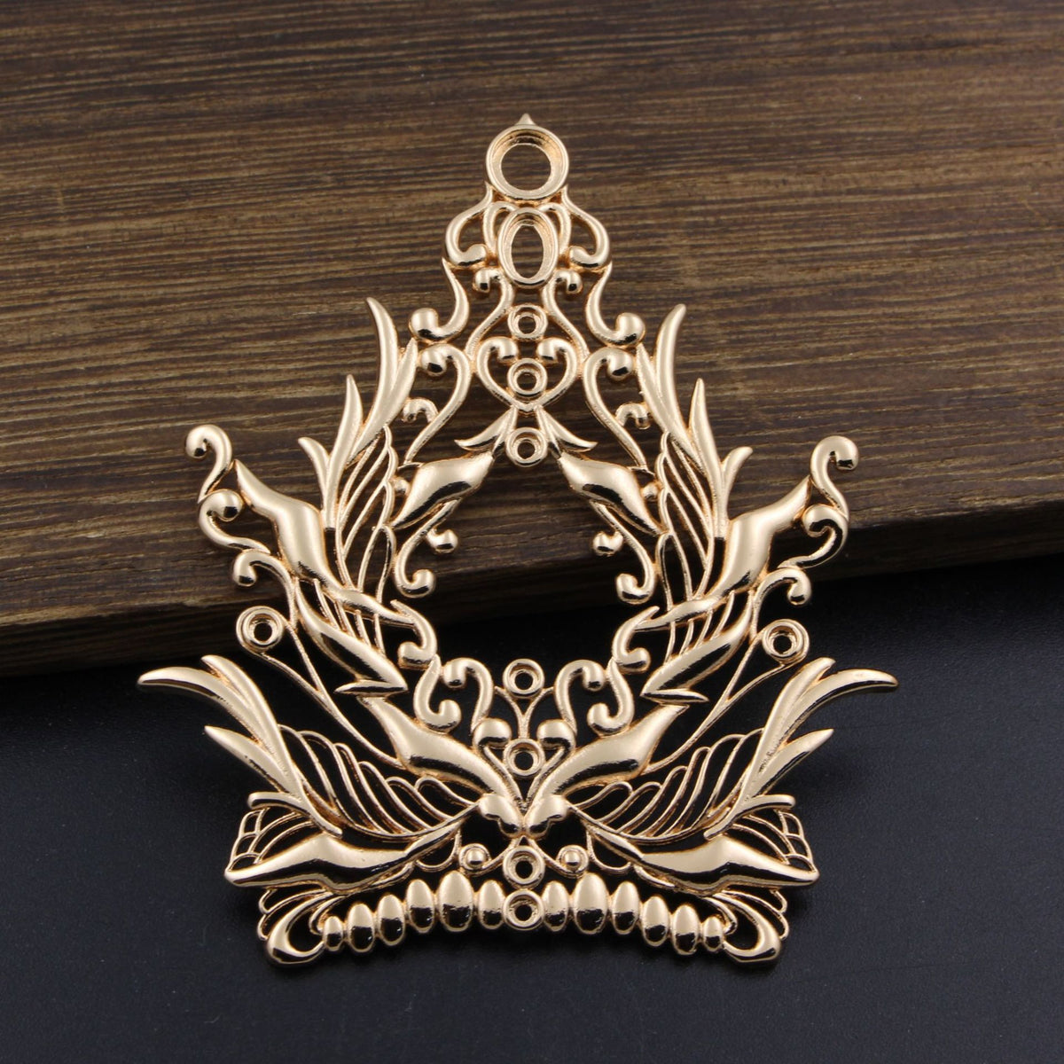 DIY Copper Hairpin Pendant Accessory