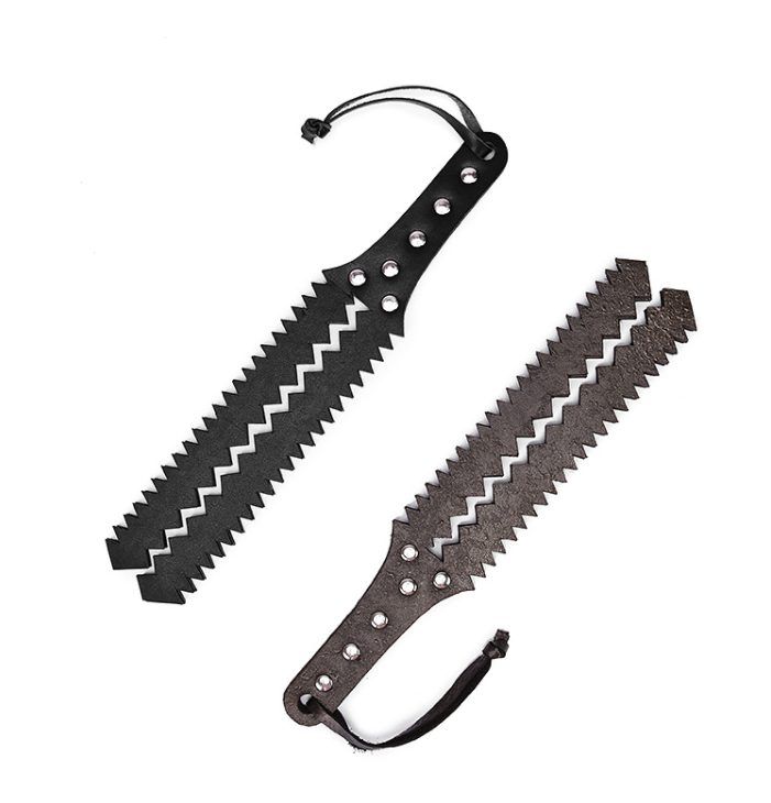 Adult Leather Whip - Cowhide Training Toy for Sensual Play