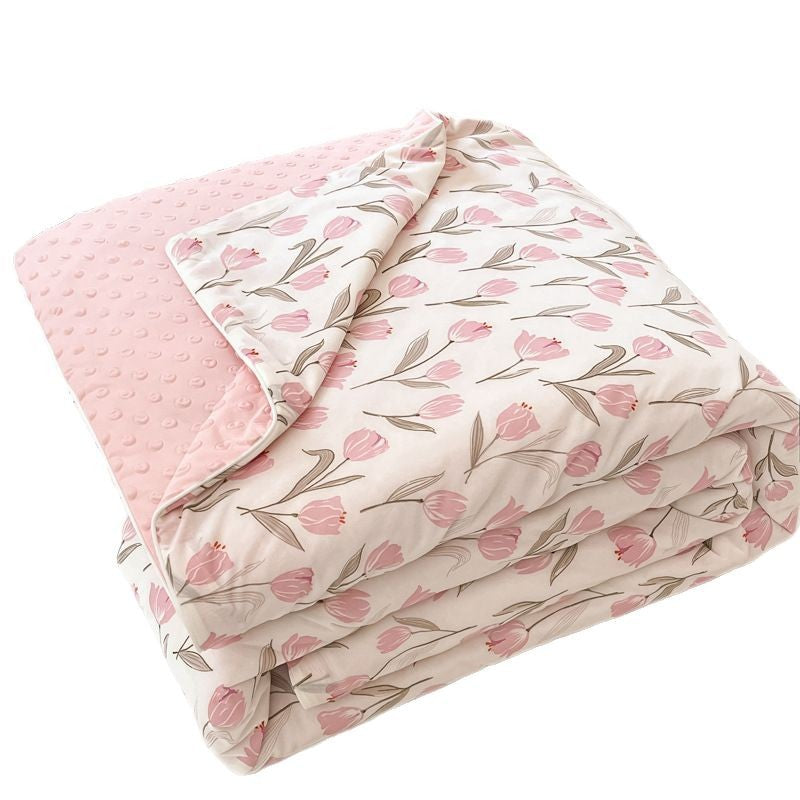 Summer Dormitory Single Cool Feeling Quilt - Multiple Sizes & Patterns