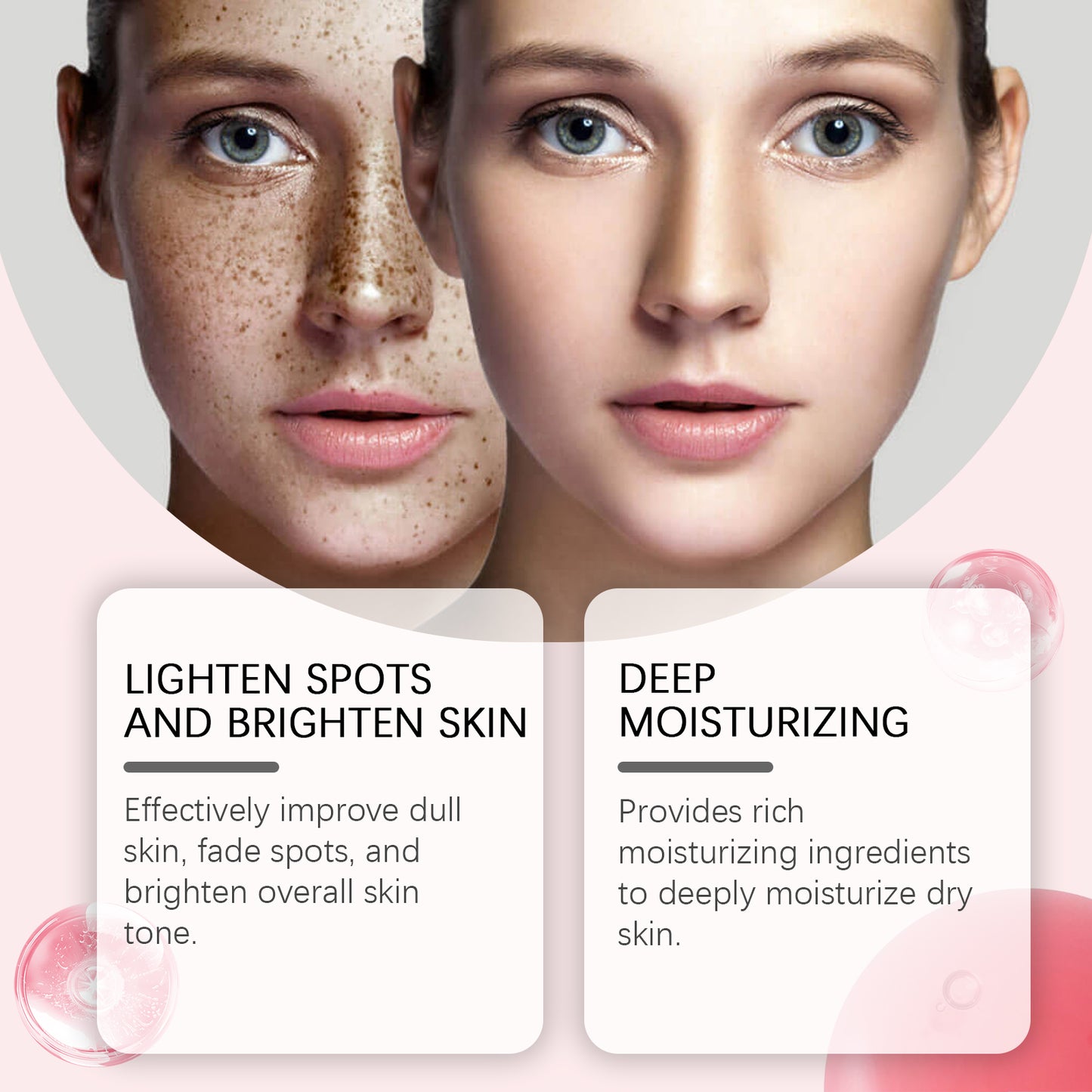 Facial Moisturizing Serum with Hyaluronic Acid & Copper Tripeptide-1 - 30ml
