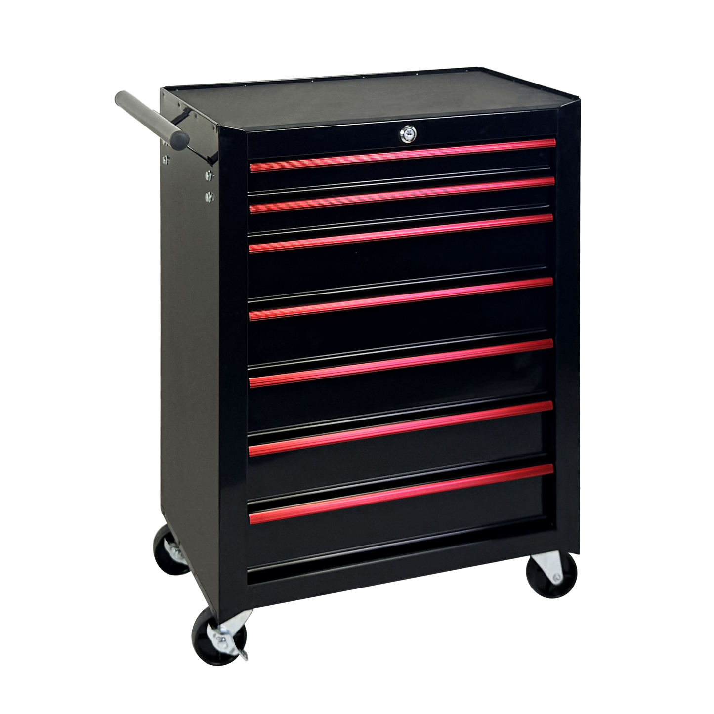 Rolling Tool Chest with 7 Drawers - 20" Steel Storage Cabinet