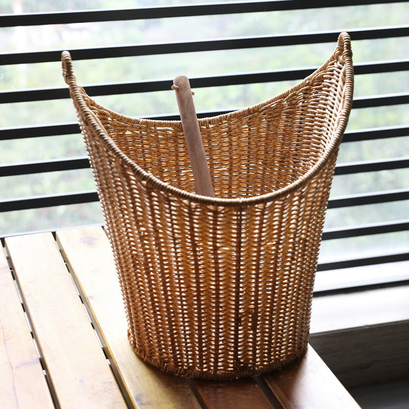 Nordic-Style Wooden Tissue Box Holder for Home Storage