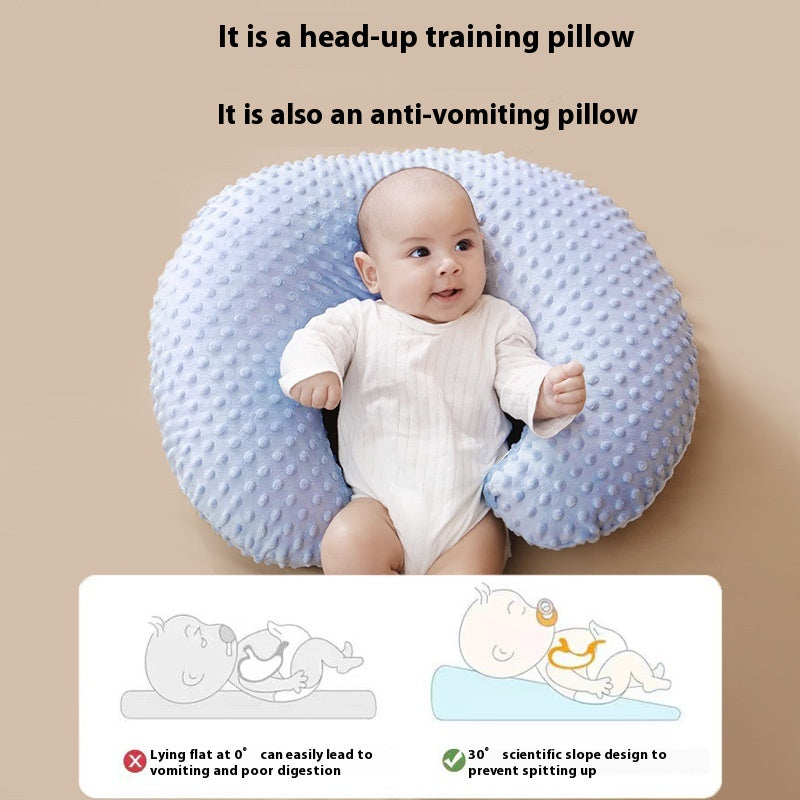 Multifunctional Nursing Pillow for Breastfeeding & Milk Spill Prevention
