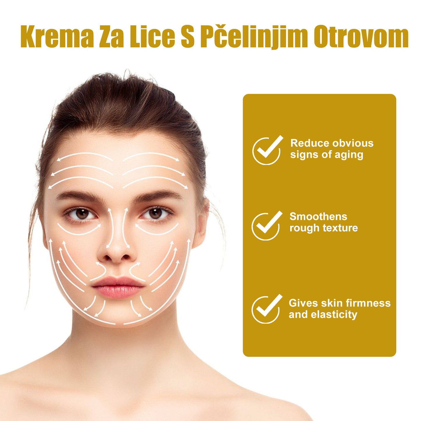 Bee Venom Anti-Aging Face Cream - Hydrating & Firming Skin Moisturizer