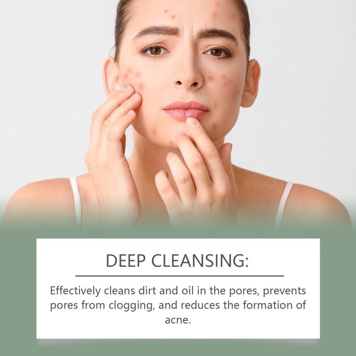 Gentle Facial Cleansing Soap with Aloe - Moisturizing Skin Care 100g