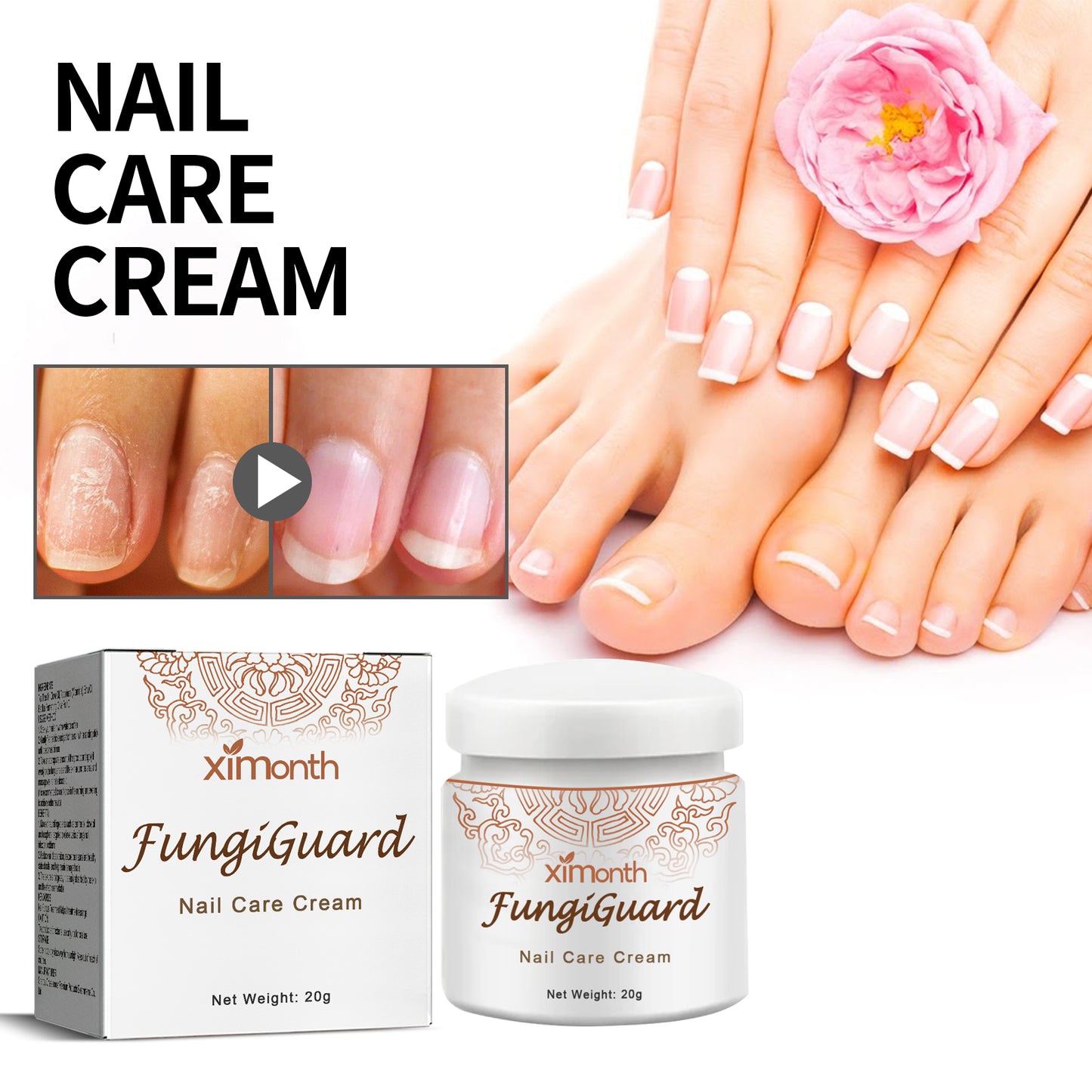 Nourishing Nail Care Cream - Moisturizing & Repair Treatment