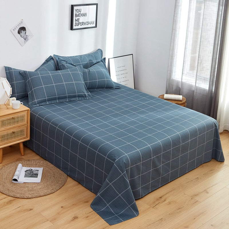 Cotton Printed Twill Bed Sheets - Multiple Sizes & Patterns Available