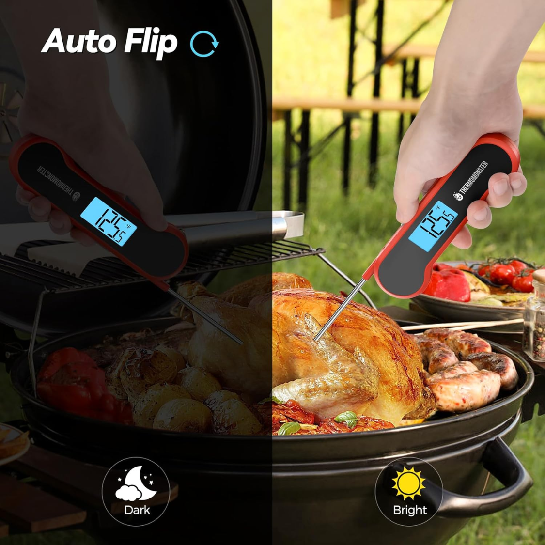 Digital Cooking Thermometer with Instant Read Precision