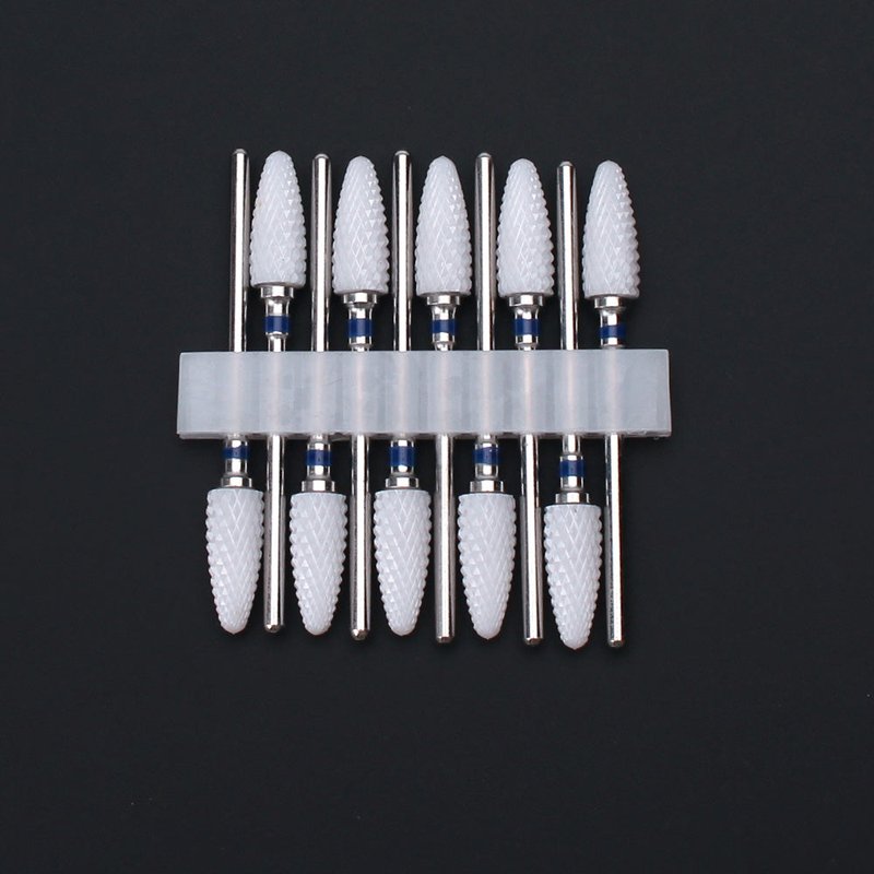 Ceramic Nail Drill Bit Set - Exfoliating & Polishing Tool