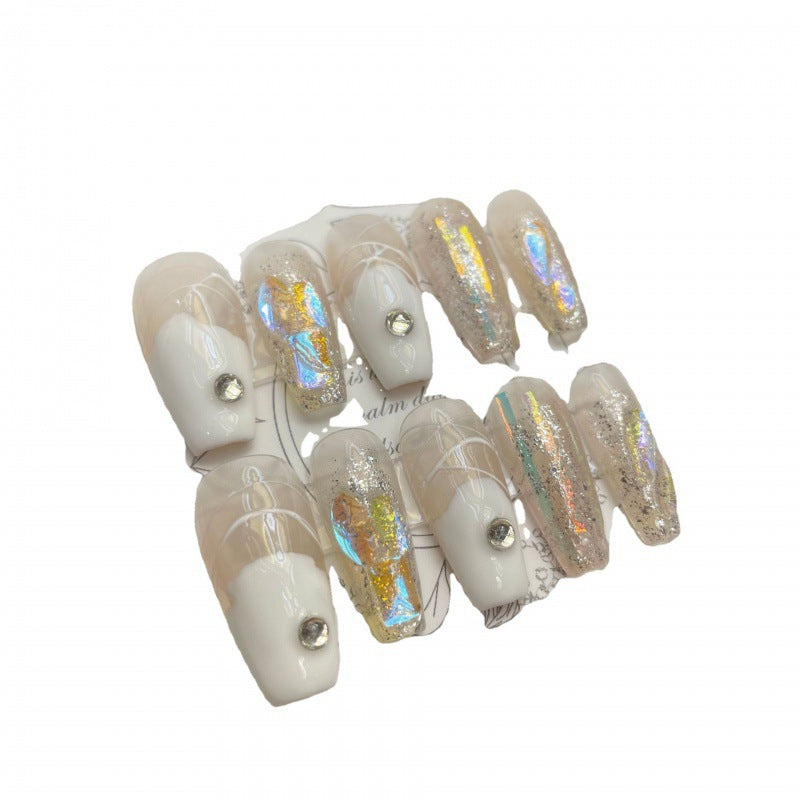 Hand Wear Armor Diamond Beach Glass - Multiple Sizes