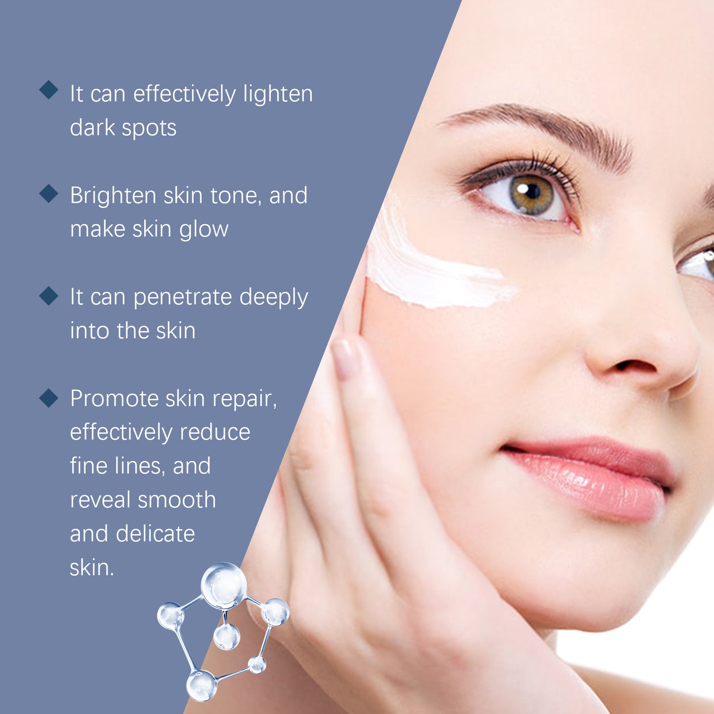 Dark Spot Correcting Face Cream - Niacinamide & Glutathione Skin Brightener