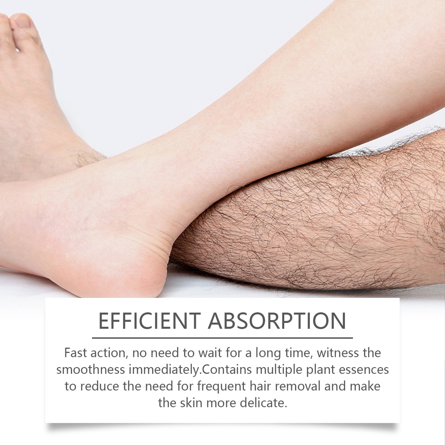 Gentle Hair Removal Spray - Moisturizing Body & Leg Hair Remover 100ml