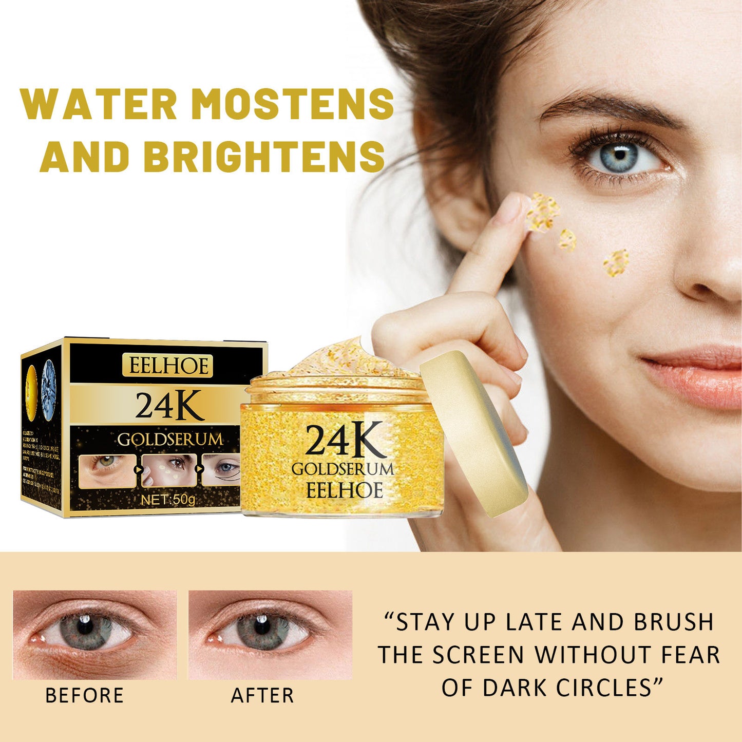 Nourishing Eye Cream for Wrinkles Dark Circles Firming 50g