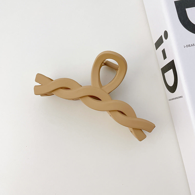 Autumn Winter Claw Hair Clip for Updo Hairstyles - Stylish Hair Accessories