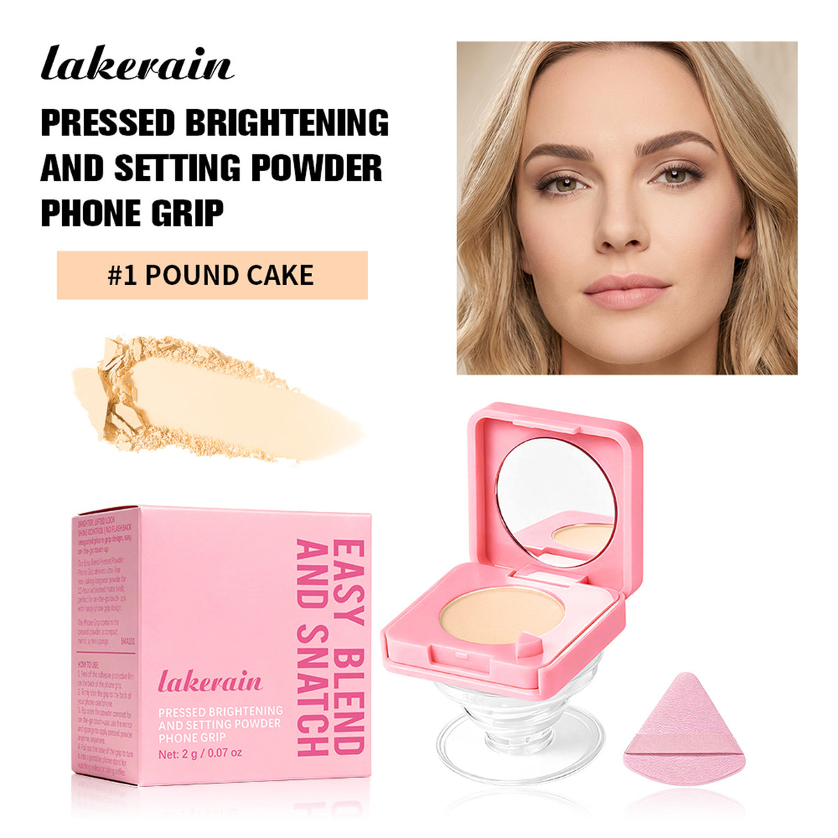 Baked Setting Powder Compact - All Colors & Sizes for Flawless Skin
