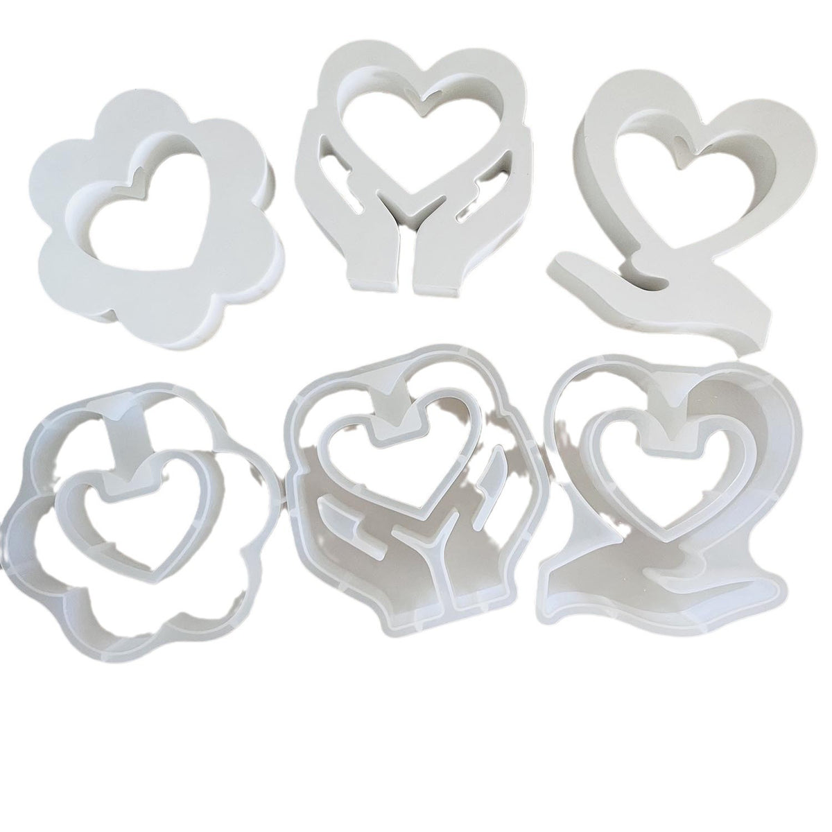 Holding Love Tube Hydroponic Vase Silicone Mold for Resin Epoxy Craft